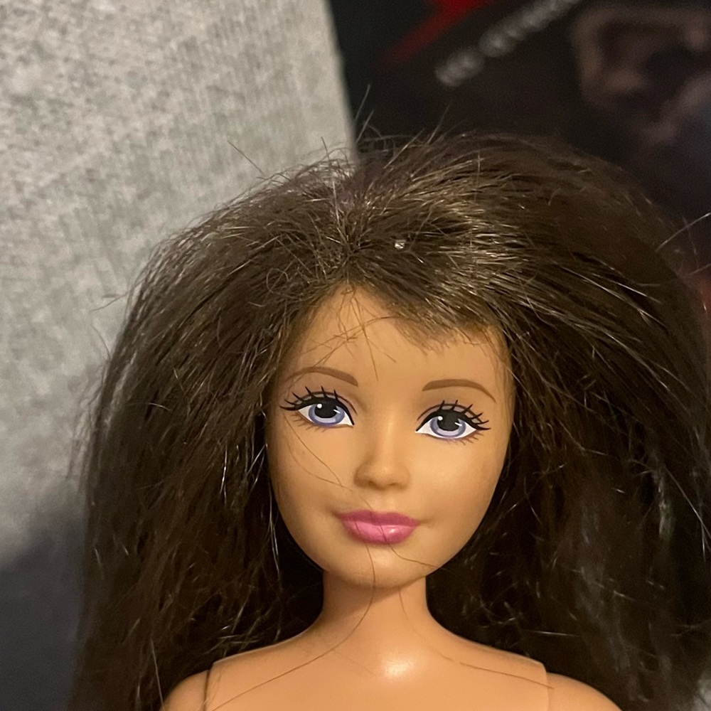 Brown haired Barbie